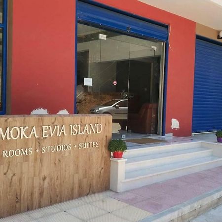 Moka Evia Island Hotel Akhladherí Buitenkant foto