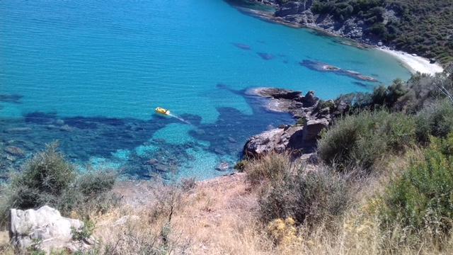 Moka Evia Island Hotel Akhladherí Buitenkant foto