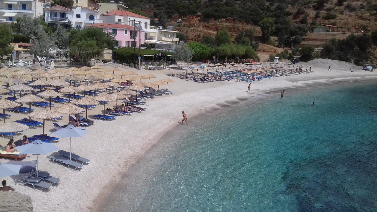 Moka Evia Island Hotel Akhladherí Buitenkant foto