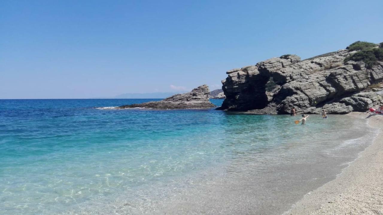 Moka Evia Island Hotel Akhladherí Buitenkant foto